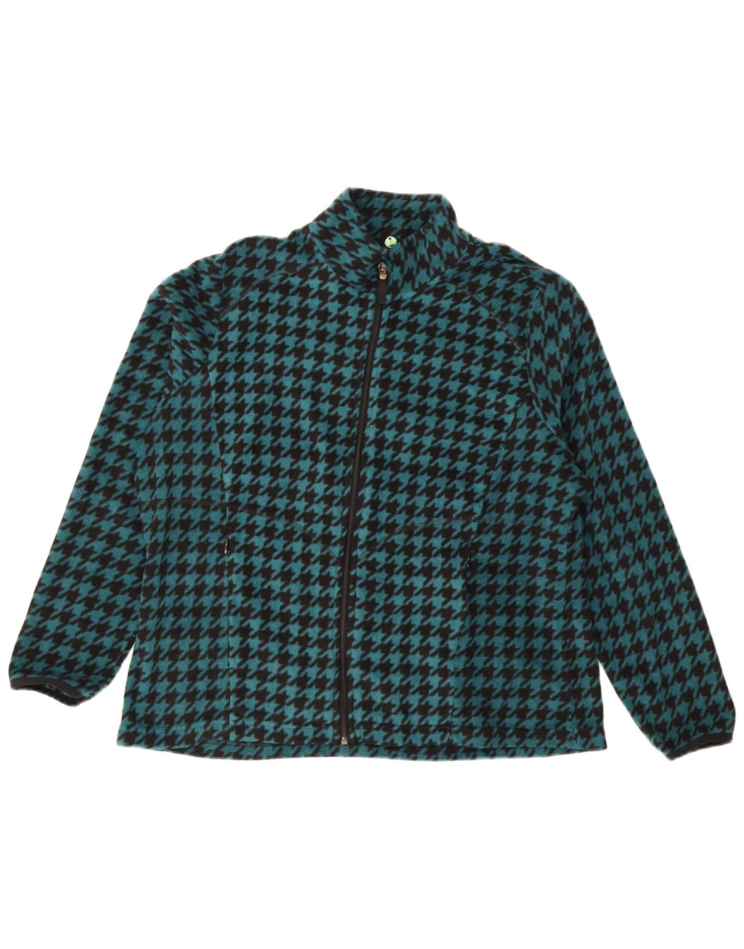 Marks & Spencer Veste polaire pour femme UK 18 XL Pied-de-poule Turquoise