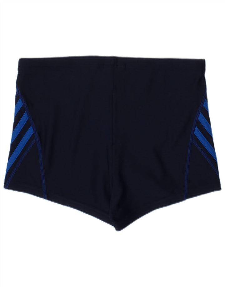 ADIDAS Short de sport pour femme UK 14 Medium Bleu Marine Nylon