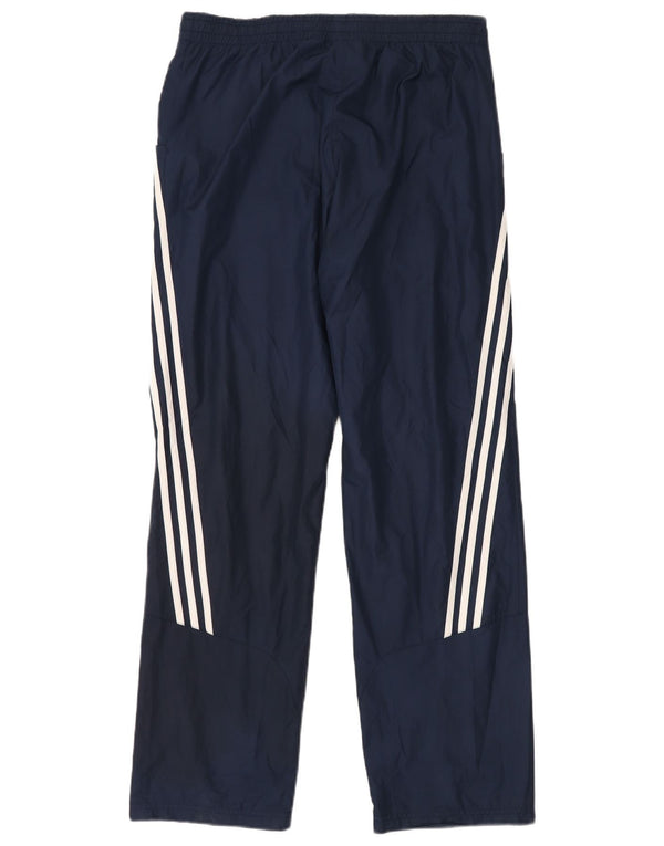 Adidas Pantalon de survêtement pour homme UK 40/42 Bleu marine moyen Polyester