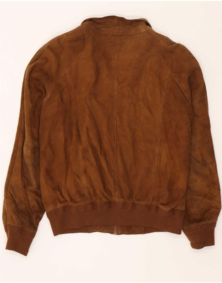 veste en daim homme vintage IT 48 Beige moyen