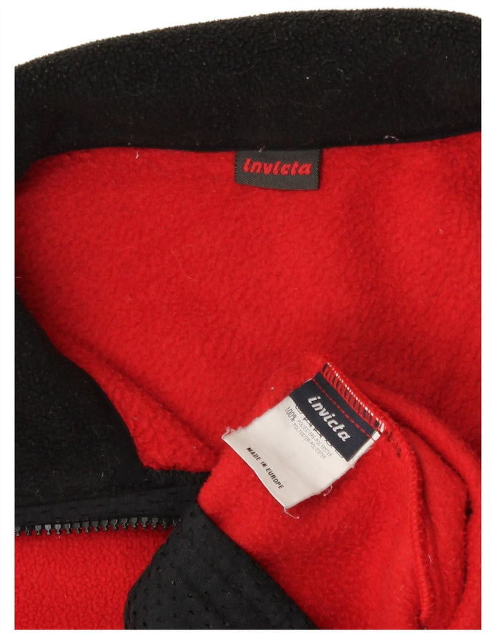 Invicta Veste polaire pour homme UK 42 XL Rouge Polyester