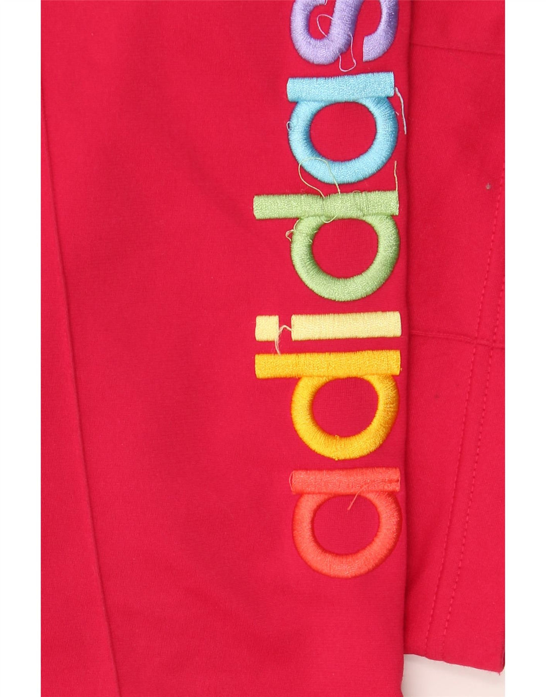 ADIDAS Pantalon de survêtement graphique pour femme UK 12 Polyester rose moyen