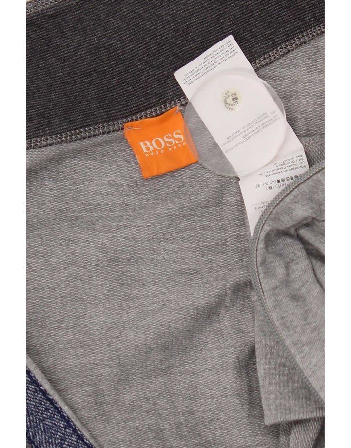 Hugo Boss Hommes Survêtement Top Veste XL Gris Coton