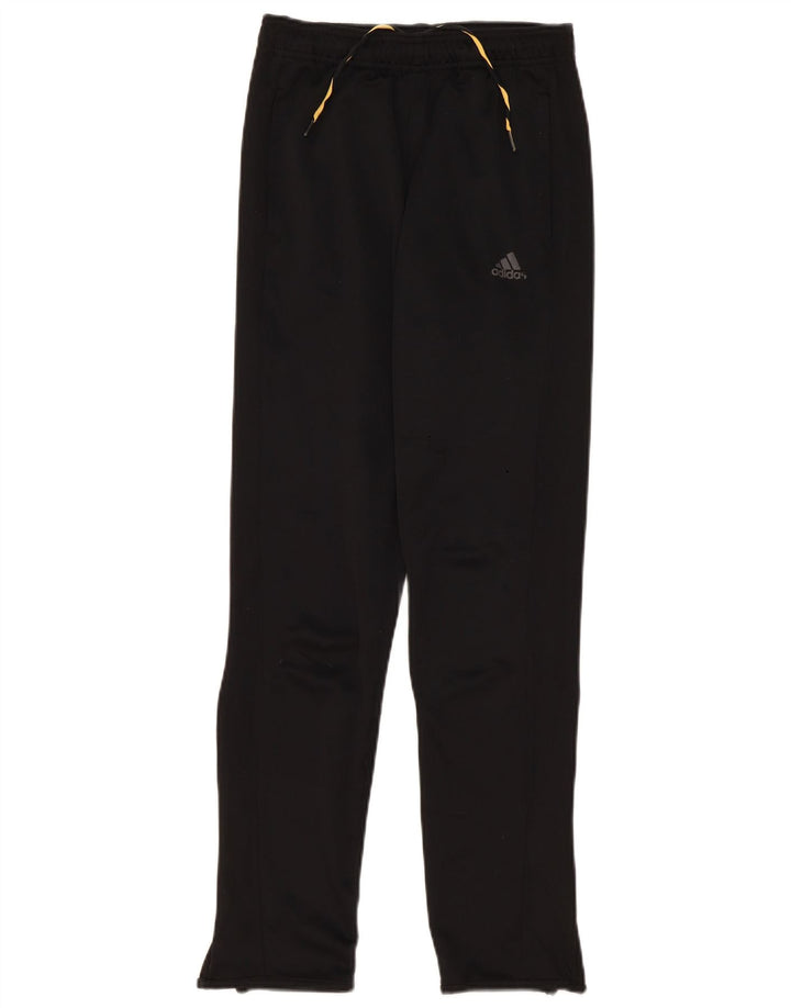 Adidas Pantalon de Survêtement Climalite Garçon 13-14 Ans Noir Polyester