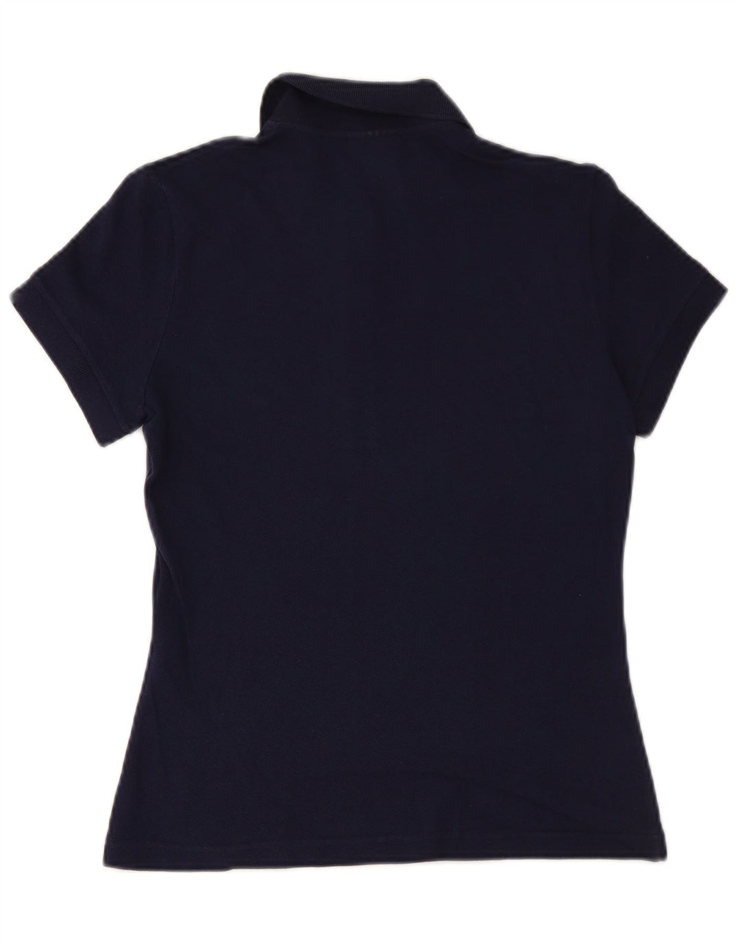 LACOSTE Polo Femme Taille 38 Bleu Marine Moyen Coton