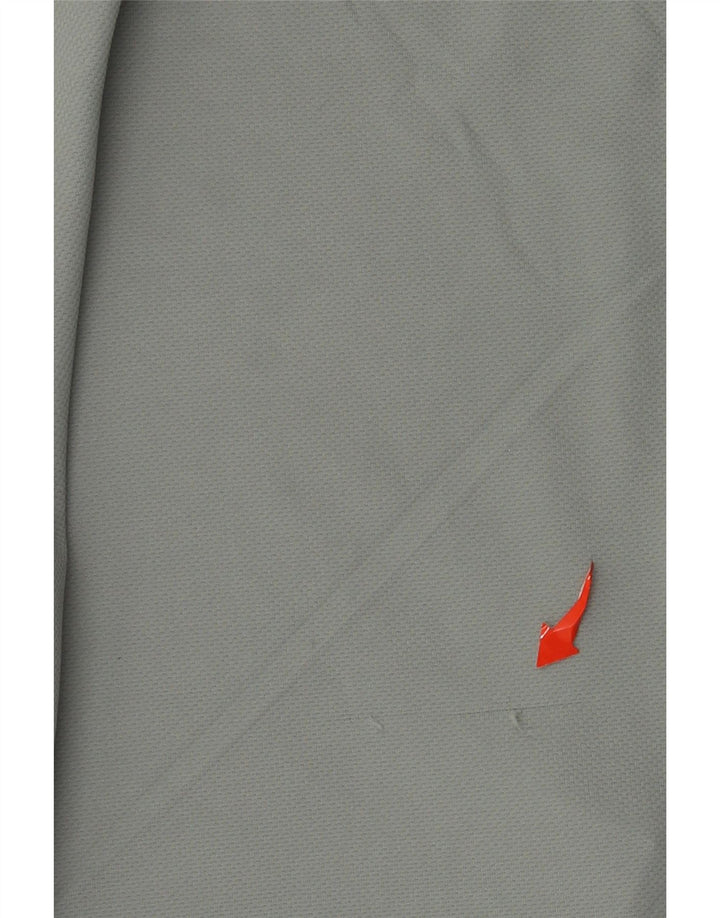 L.L.Bean Pull à col zippé pour homme - Haut de survêtement XL Gris Colorblock Polyester