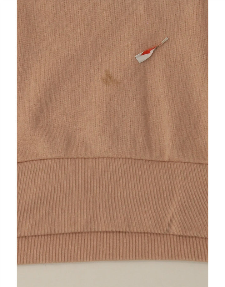 Levi's Sweat-shirt oversize court graphique pour femme UK 14 Rose moyen