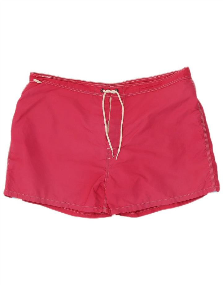 SUNDEK Short de Bain Homme XL Nylon Rayé Rose