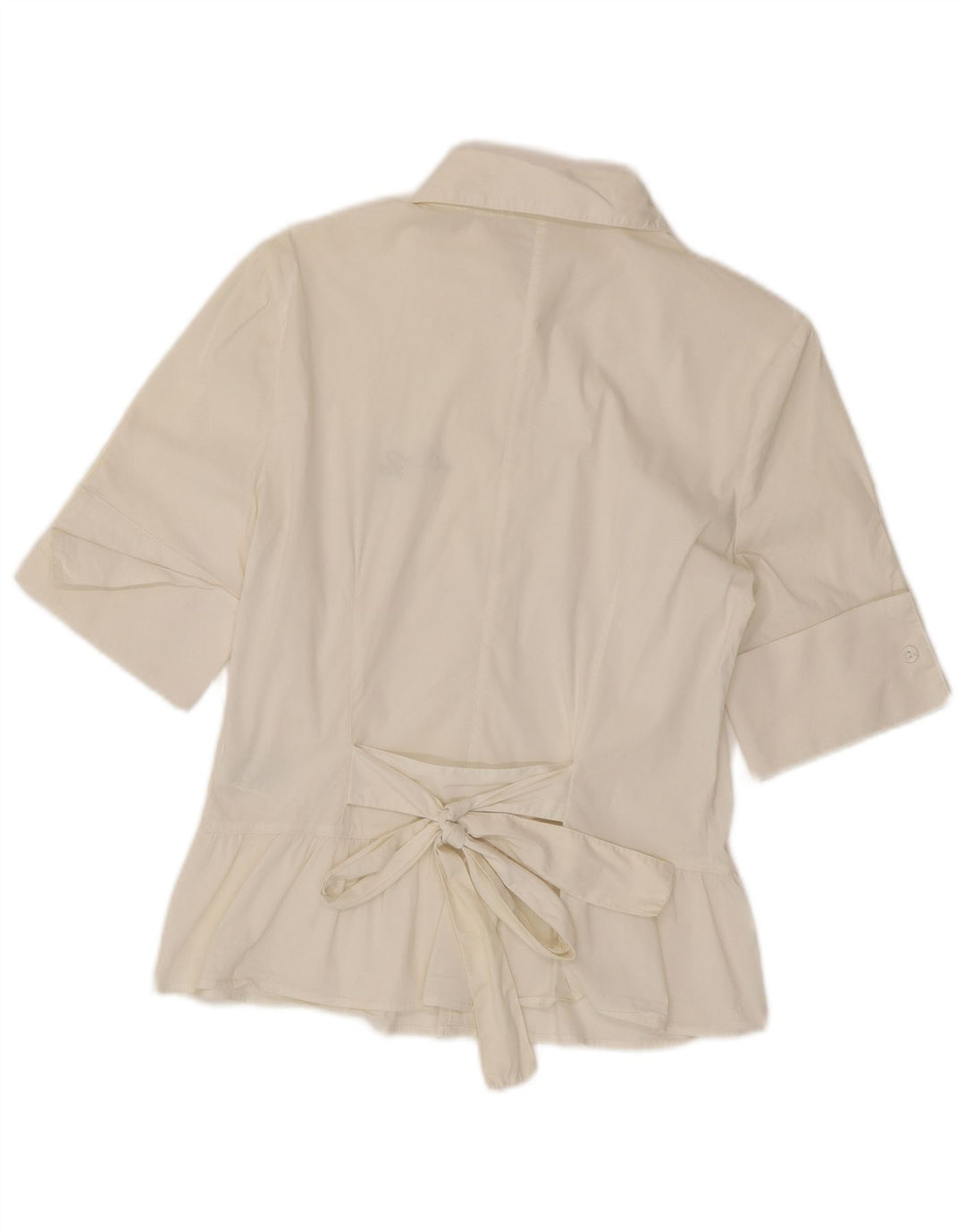 Liu Jo Chemise à manches courtes pour femme IT 44 Coton blanc moyen