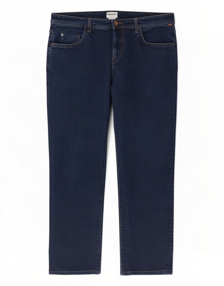 Timberland Jean droit homme W36 L29 bleu marine coton