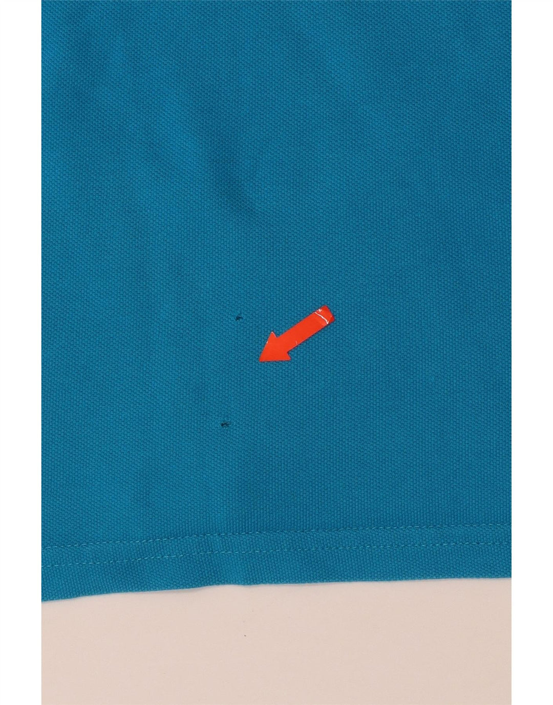 MOSCHINO Polo Homme Petit Bleu Coton