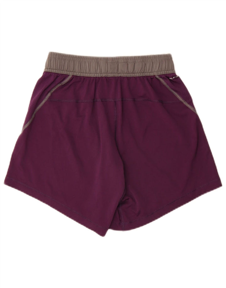 REEBOK Short de sport pour garçon 7-8 ans XS Violet Colourblock Polyester