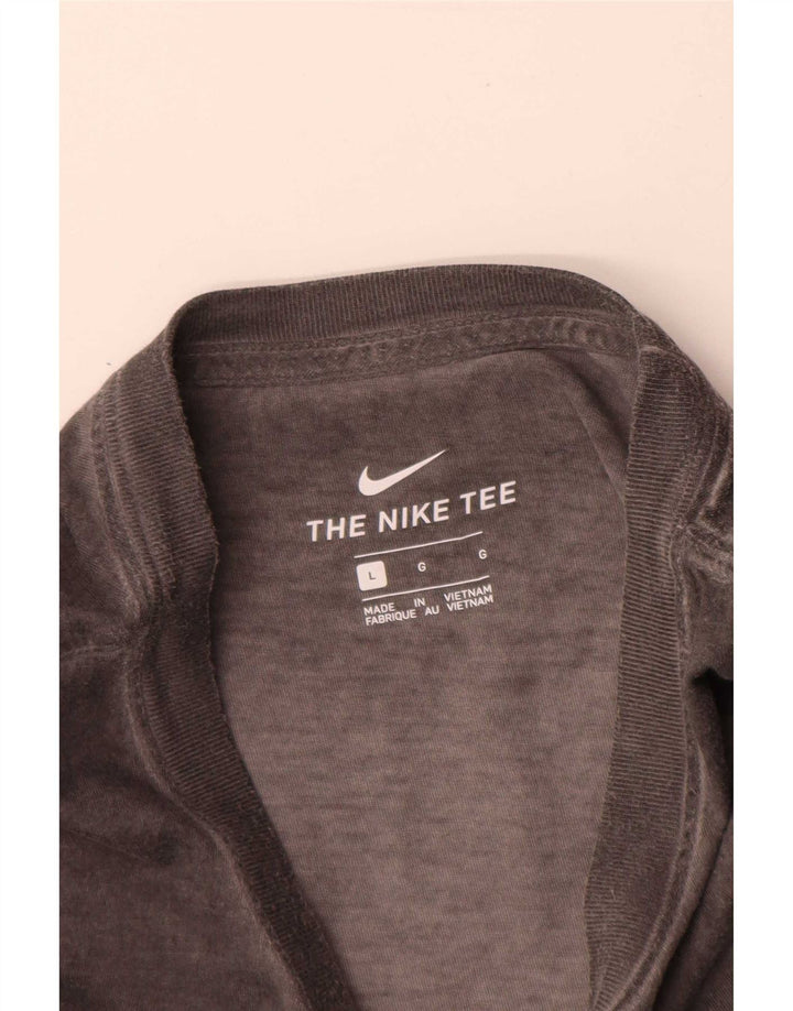Nike T-shirt graphique pour hommes, grand, gris