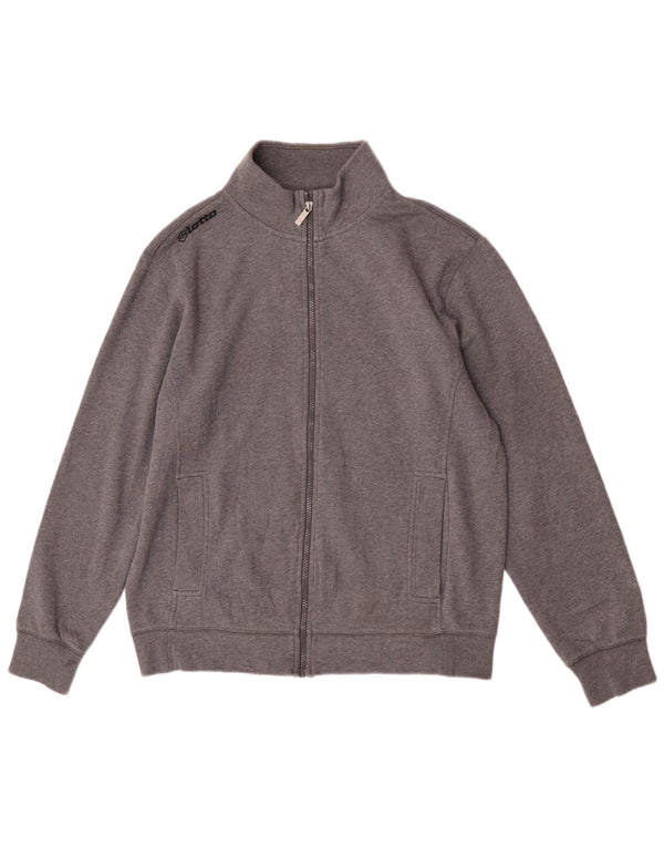 Lotto Veste de Survêtement Homme Grand Gris Coton