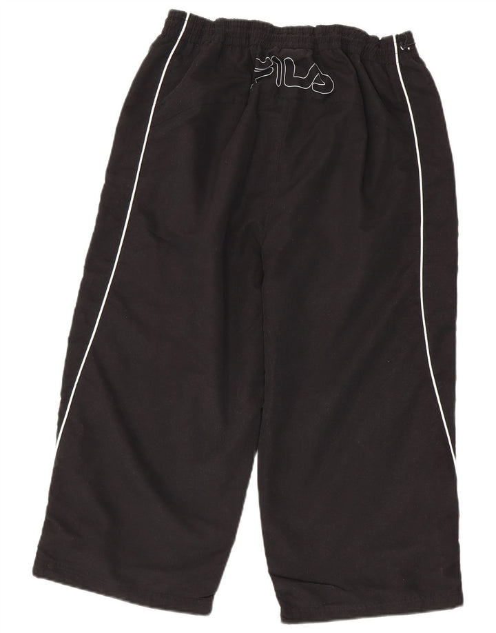 FILA Pantalon de survêtement Graphic Capri Homme Noir XL Polyester