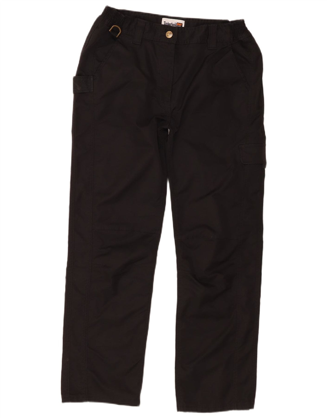 Timberland Pantalon cargo droit pour homme Large W36 L28 Noir Polyester