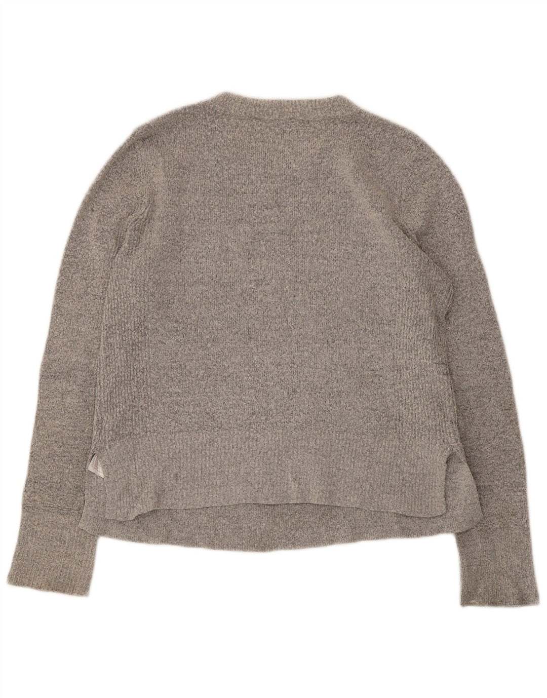 Oasis Pull col bateau pour femme UK 12 Gris moyen Acrylique