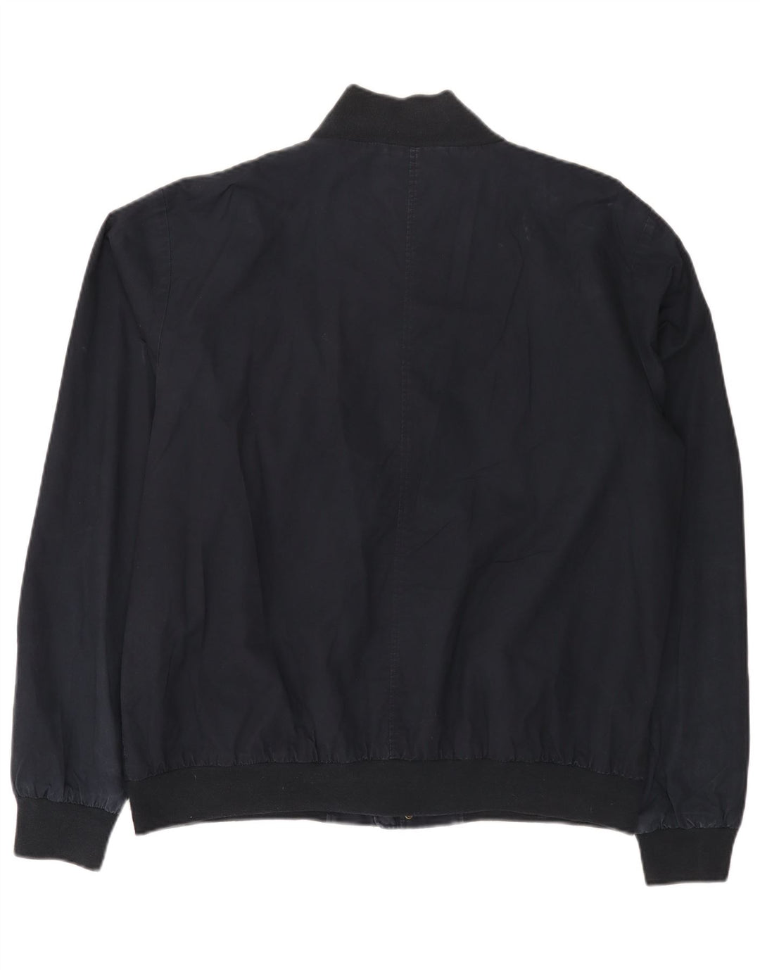Slam Veste Bomber Homme UK 46 3XL Bleu Marine Coton