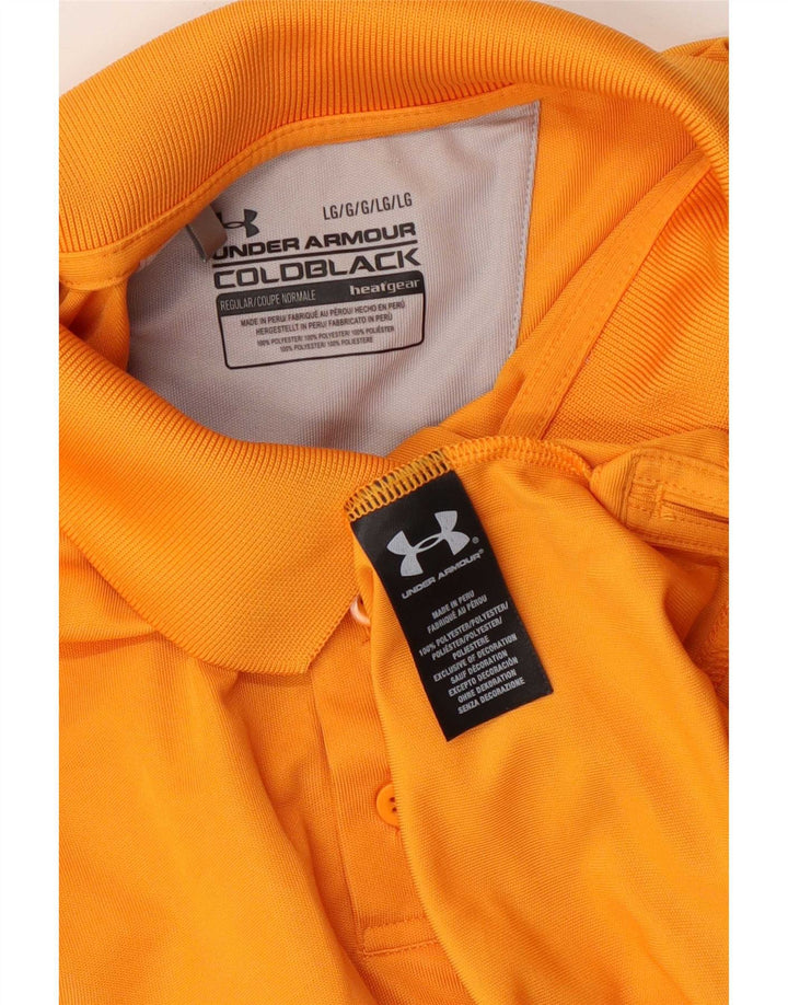 Under Armour Polo Homme Grand Orange Polyester