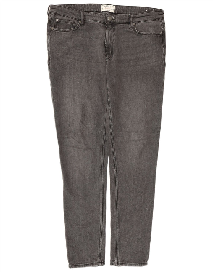 FAT FACE Jean Super Slim Homme W38 L31 Gris Coton