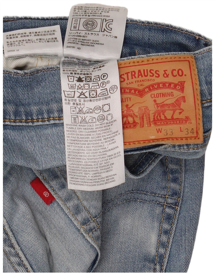 Levi's Jean Slim 511 Homme Bleu Coton W33 L34