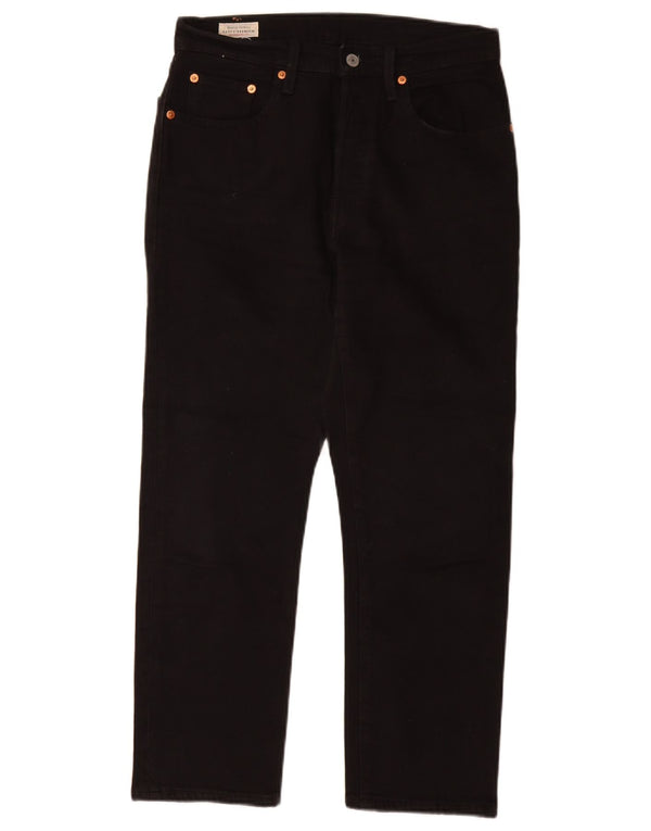 Levi's Jean Droit 501 Femme W27 L26 Noir Coton
