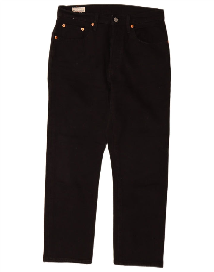 Levi's Jean Droit 501 Femme W27 L26 Noir Coton