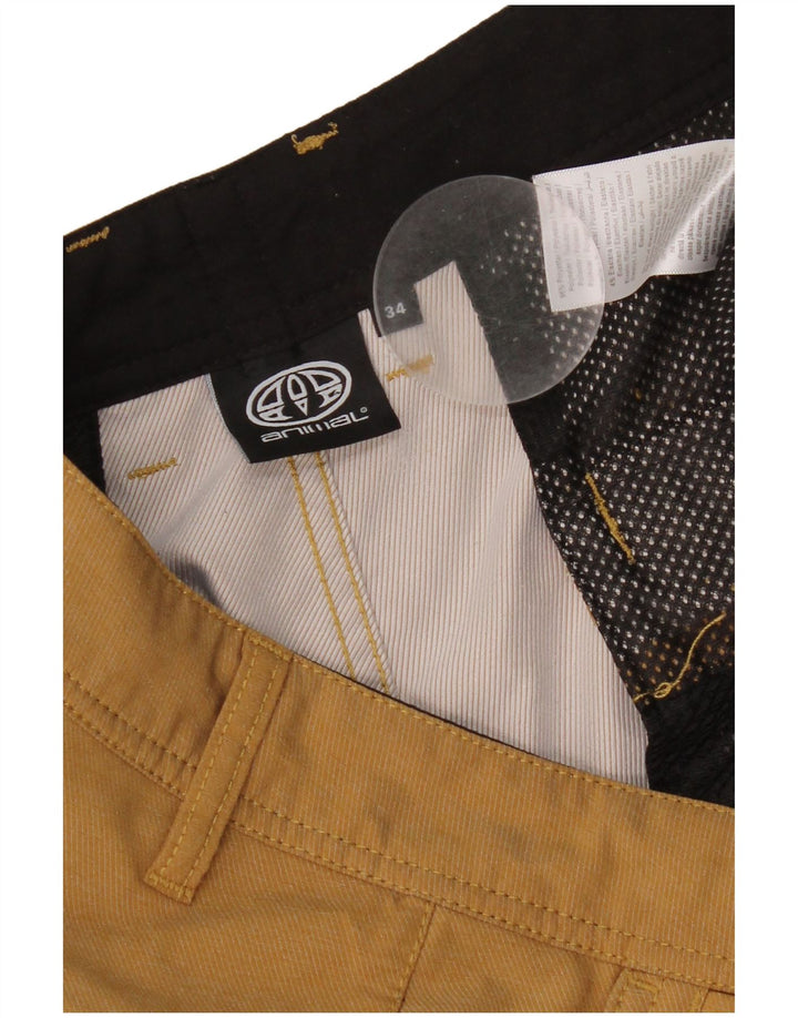 Animal Short Chino Homme W34 Grand Beige Polyester