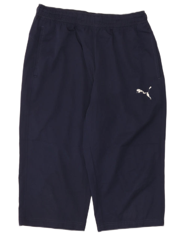 Puma Bermuda Sport Short Homme Bleu Marine Large Polyester
