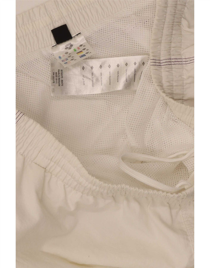 Umbro Short de Bain Homme XL Blanc Polyester