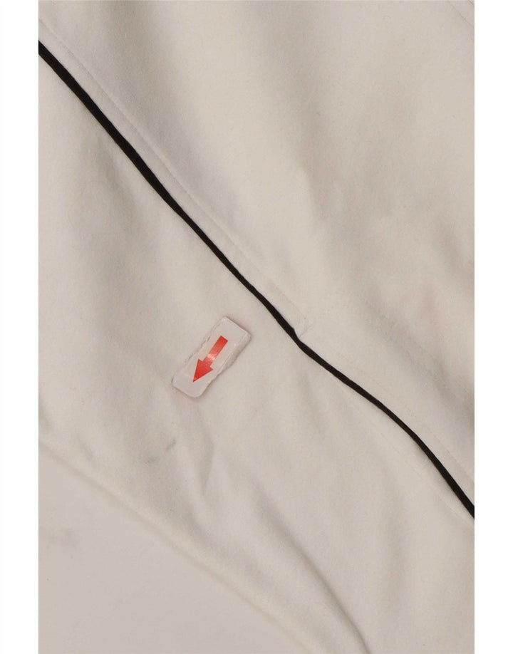 Champion Veste de survêtement pour femme UK 14 Large Blanc Coton