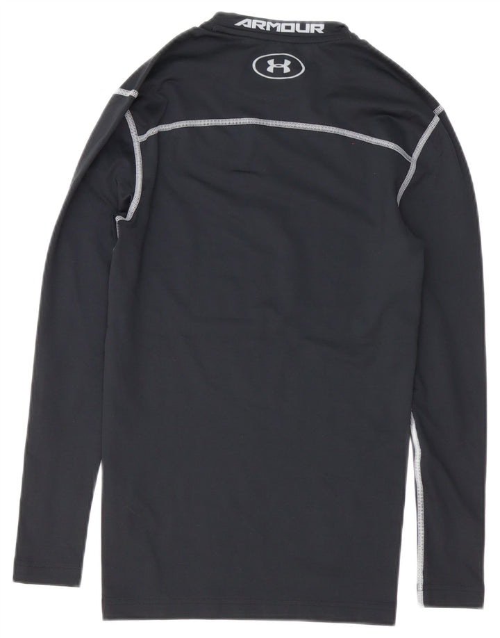 Under Armour Cold Gear Graphic Top Manches Longues Homme Noir Polyester