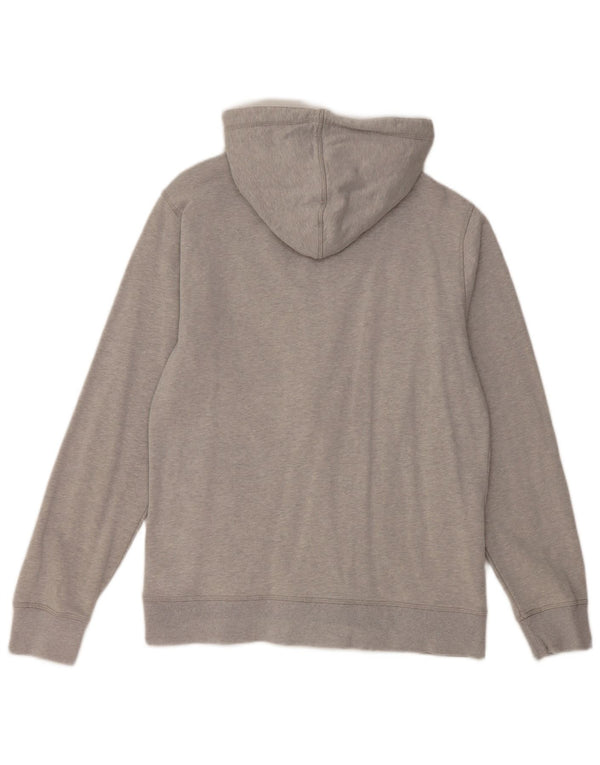 Marks & Spencer Pull à Capuche Zippé Blue Harbor Homme Gris Moyen Coton