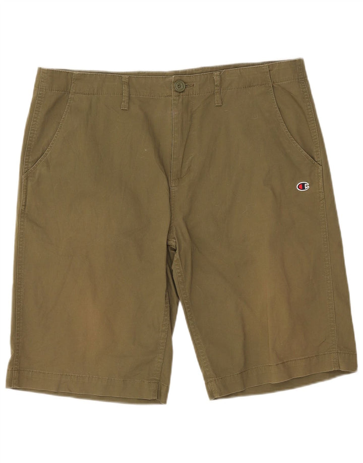 CHAMPION Short Chino Homme IT 54 2XL W38 Kaki Coton