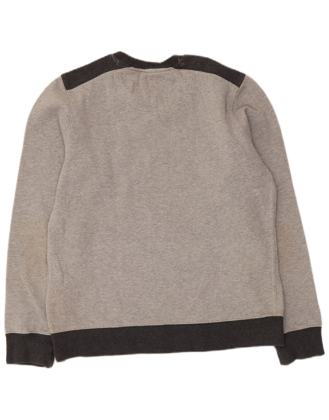 Converse Sweat-shirt graphique pour femme UK 44 Gris moyen Colourblock