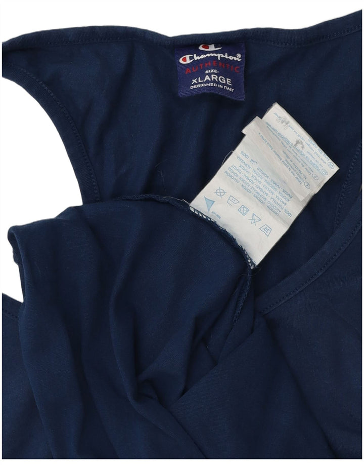 Champion Débardeur Homme XL Bleu Marine Coton
