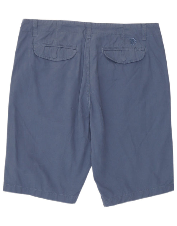 Dack's Short Chino Coupe Regular Homme IT 50 Large W34 Bleu Coton