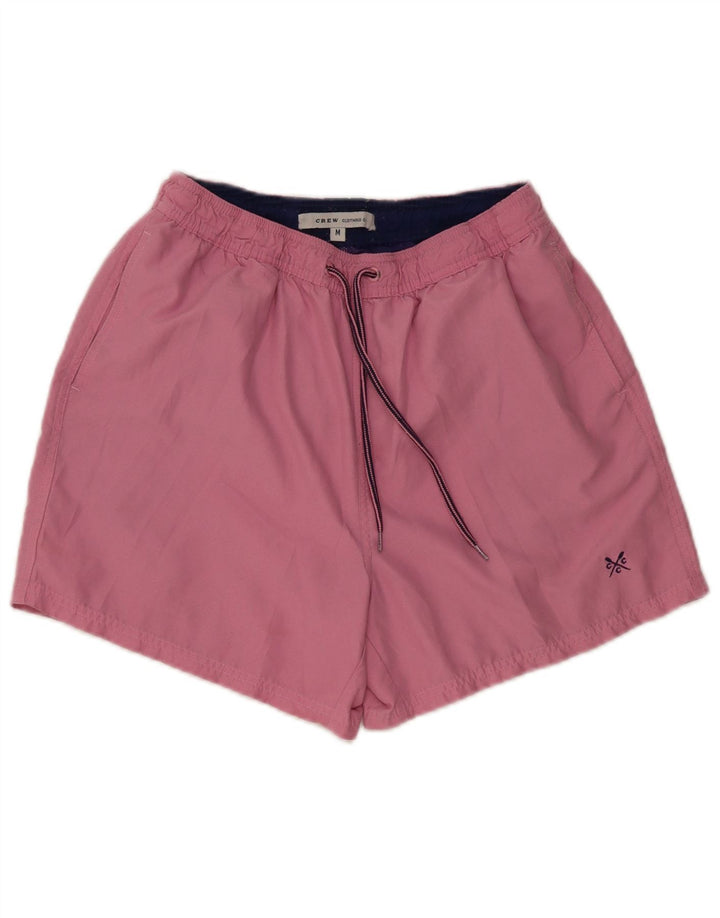 Crew Clothing Short de Bain Homme Rose Moyen Polyester