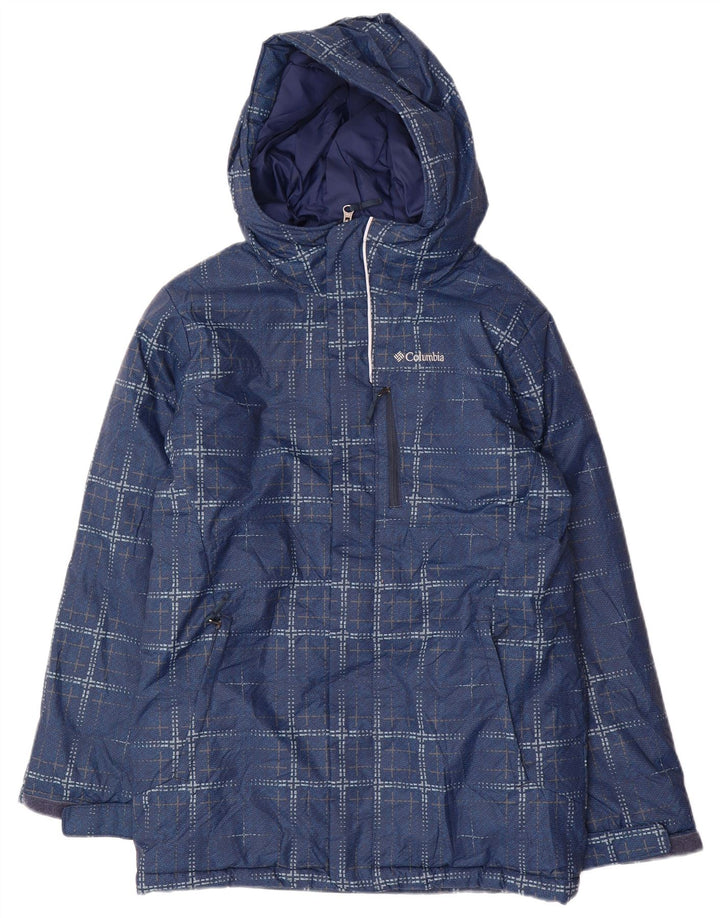 Columbia Veste Coupe-Vent Garçon 14-15 Ans Large Bleu Marine Polyester