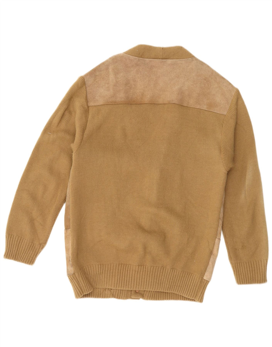 Pull Cardigan Vintage Homme 2XL Beige