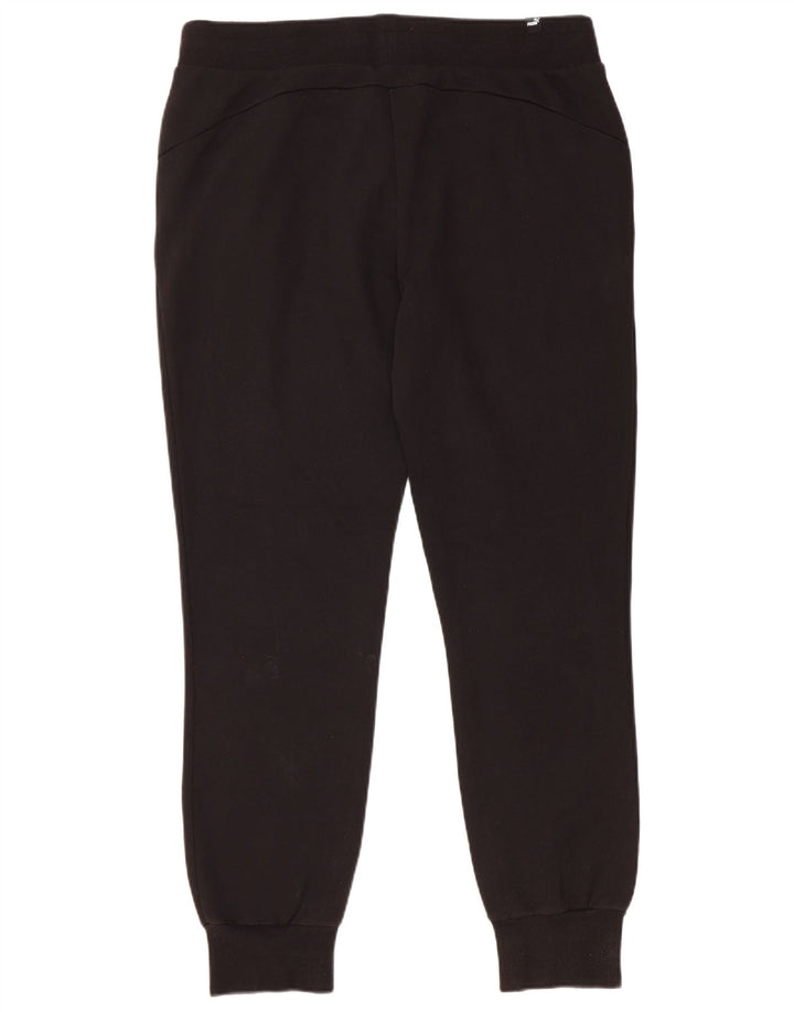 PUMA Pantalon de survêtement pour femme Joggers UK 16 Large Noir Coton