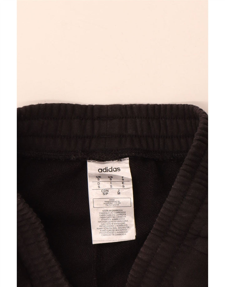 ADIDAS Pantalon de survêtement graphique pour hommes Joggers petit coton noir