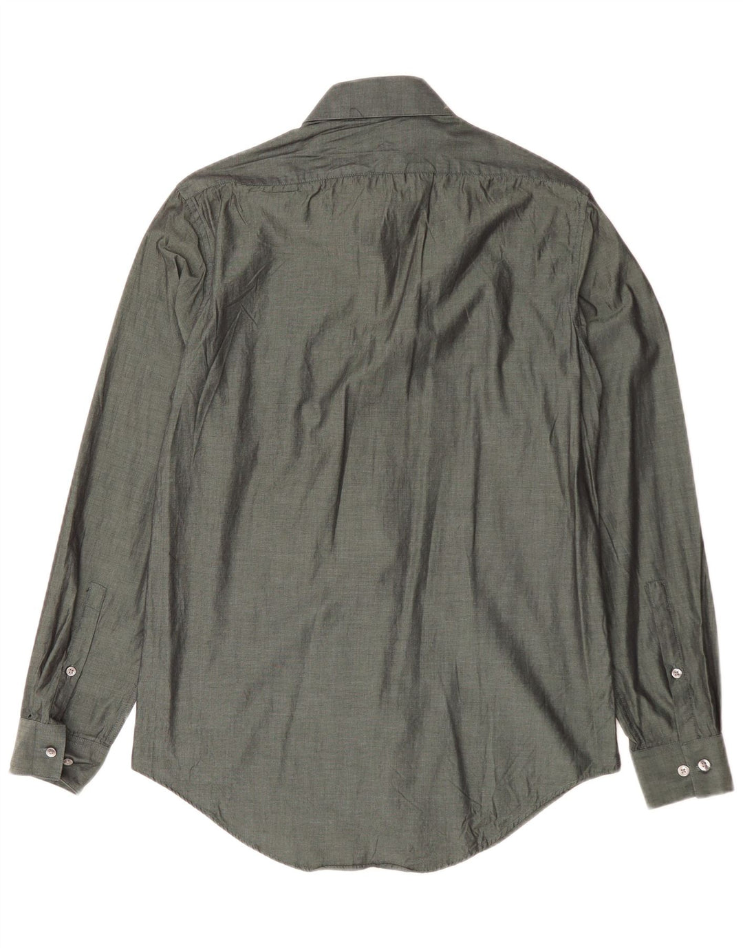 Calvin Klein Chemise Homme Taille 14 1/2 Petit Vert