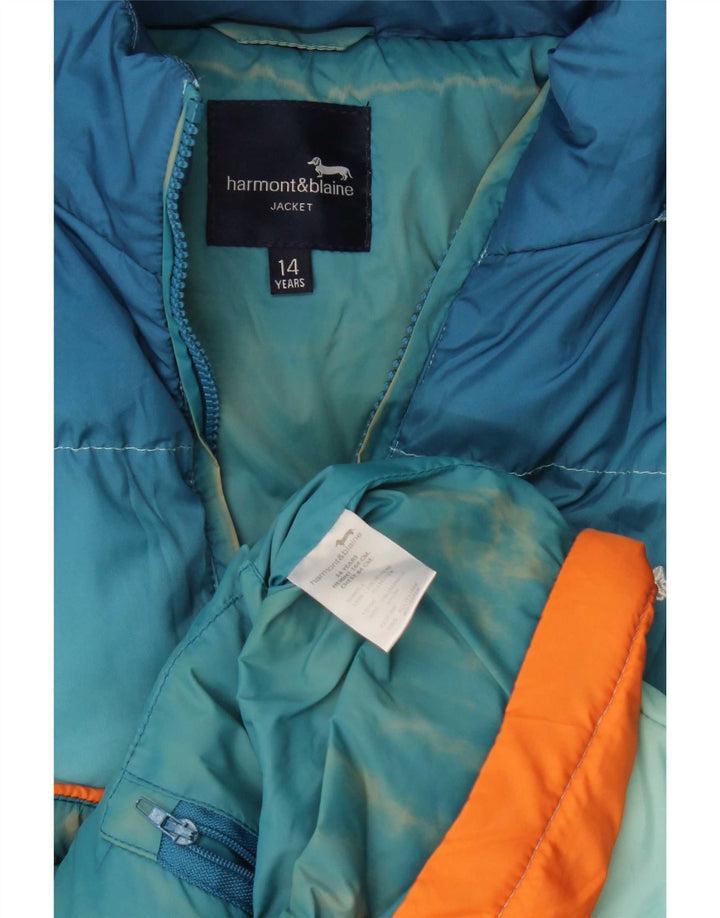 Harmont & Blaine Veste matelassée garçon 13-14 ans Multicolore Tie Dye