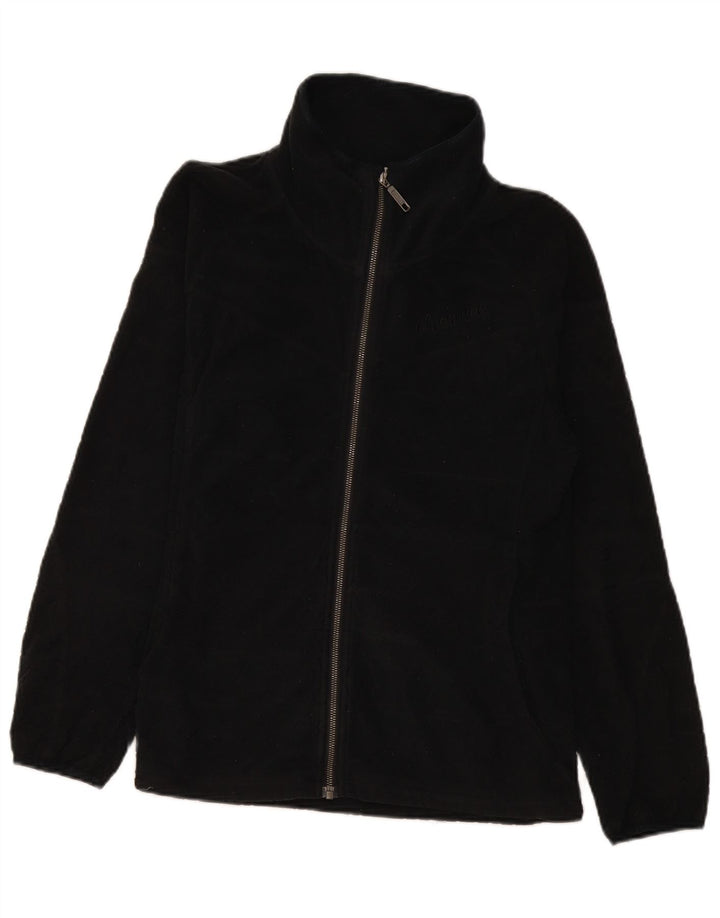 Chiemsee Veste Polaire Femme UK 16 Grand Noir Géométrique Polyester