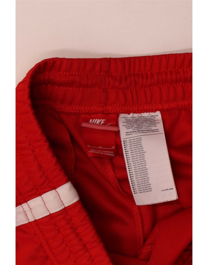 Nike Short de sport pour homme en polyester color block rouge moyen