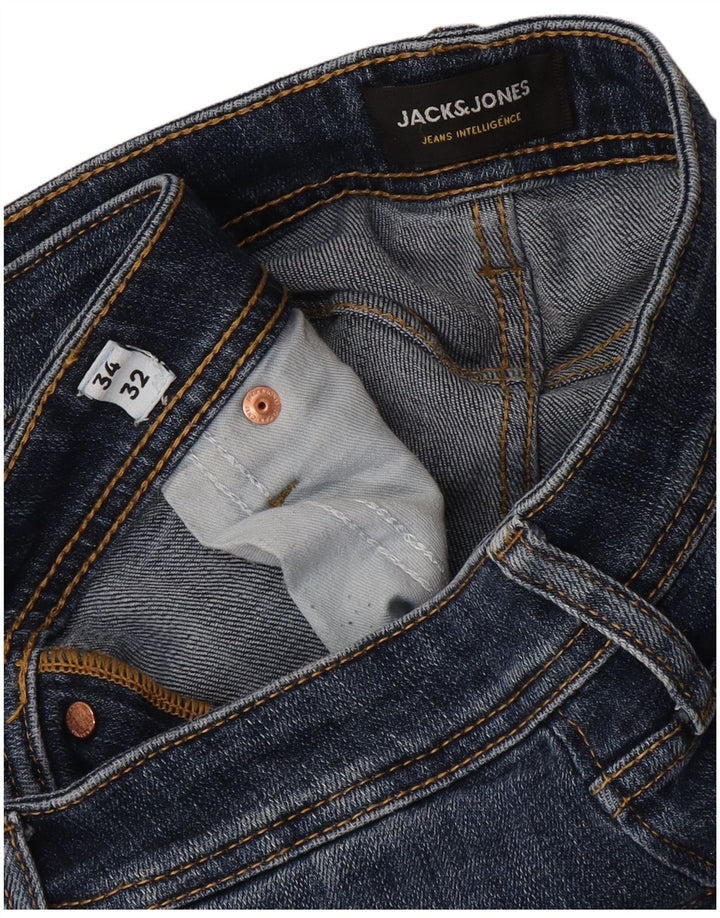 Jack & Jones Jean Slim Mike W34 L32 Homme Bleu