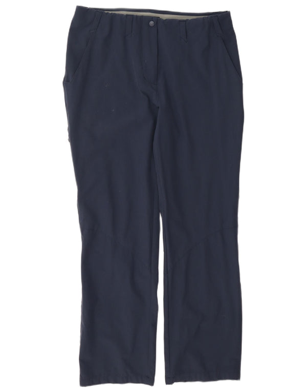Rohan Pantalon décontracté de randonnée pour femme UK 12 Medium W30 L28 Bleu marine