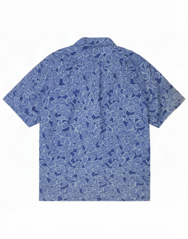 Polo Ralph Lauren Chemise hawaïenne à manches courtes Caldwell pour homme 2XL Bleu floral