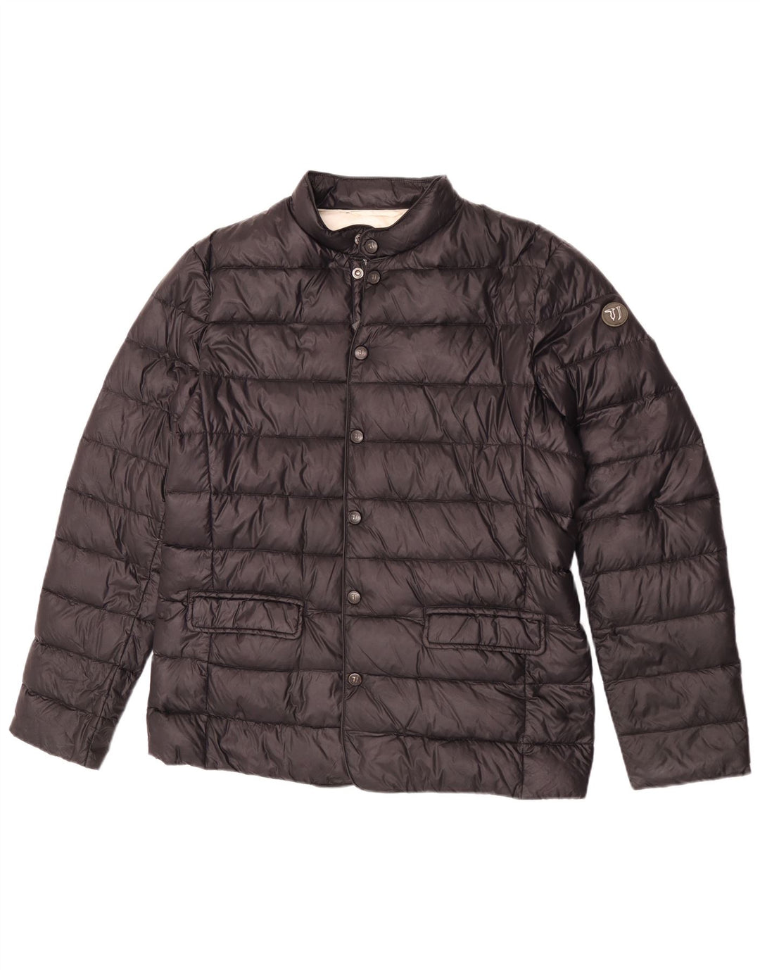 Trussardi Jeans Veste matelassée IT 54 2XL Noir Polyamide Homme